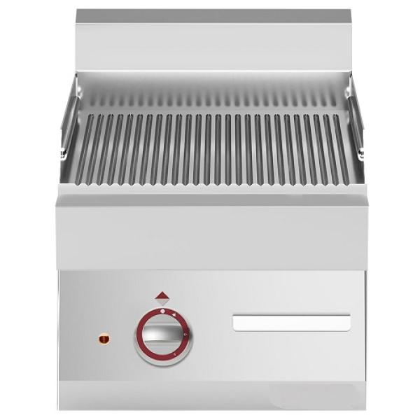 E65/PR4T-N (25) Elektro Grillplatte, gerillt -Top-